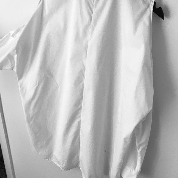 DKNY Cold Shoulder Button-Down - Picture 9 of 15